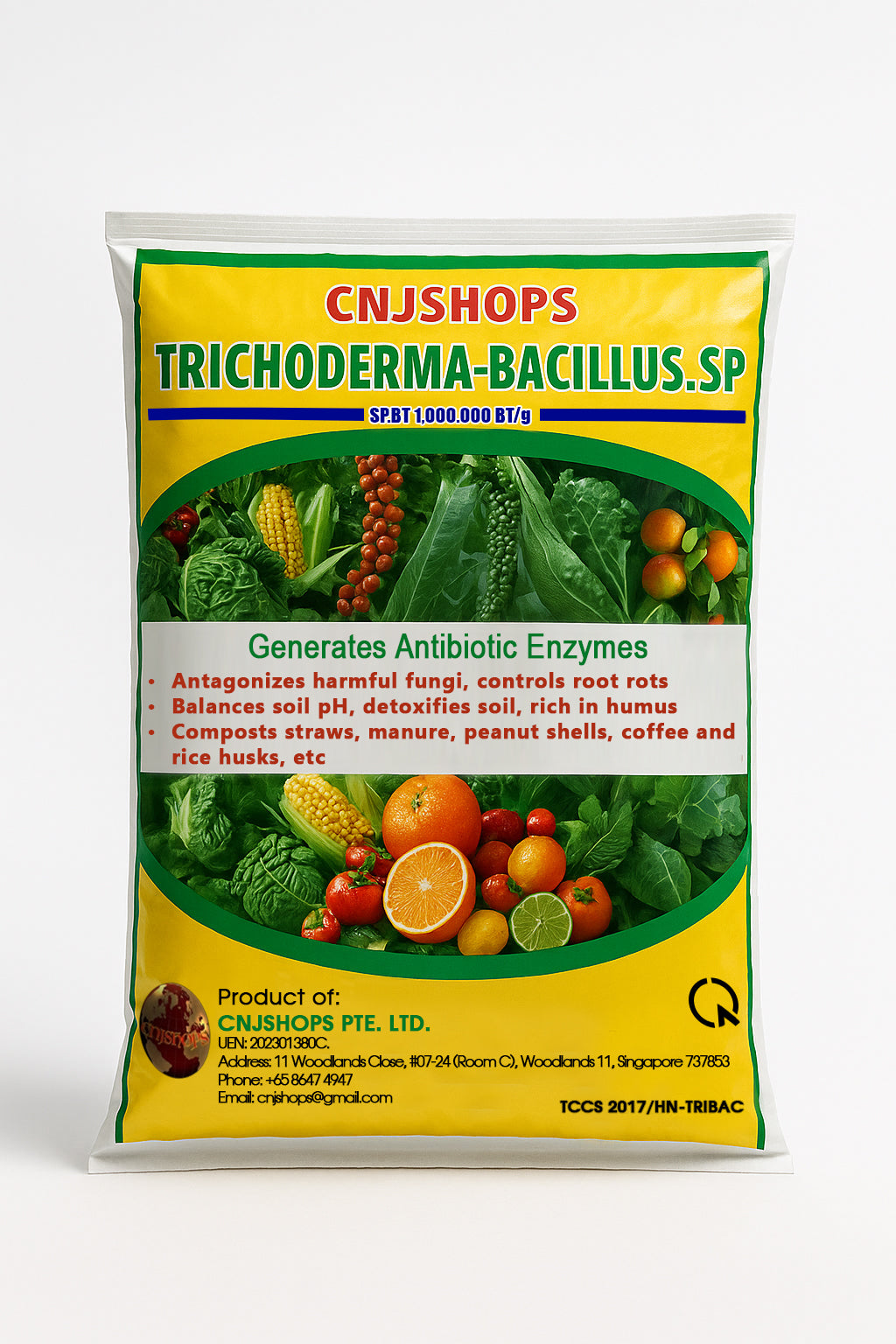 Trichoderma-Bacillus Biofertiliser